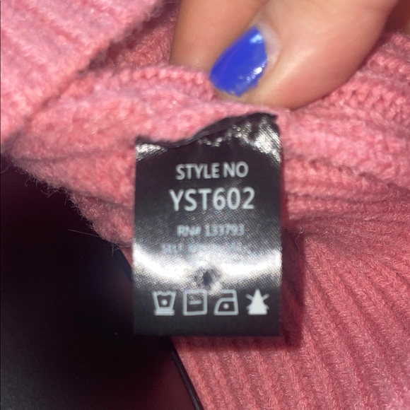 POL Pink Pearl Button Cardigan - Picture 7 of 7